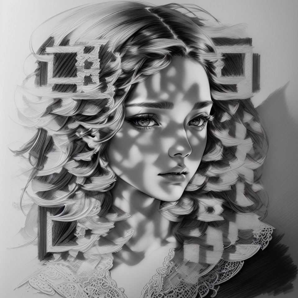 QR Portrait Sketch – The Art of Elegant Connection