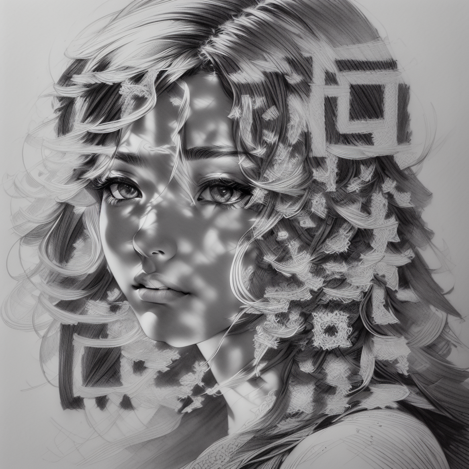 QR Portrait Sketch – The Art of Elegant Connection