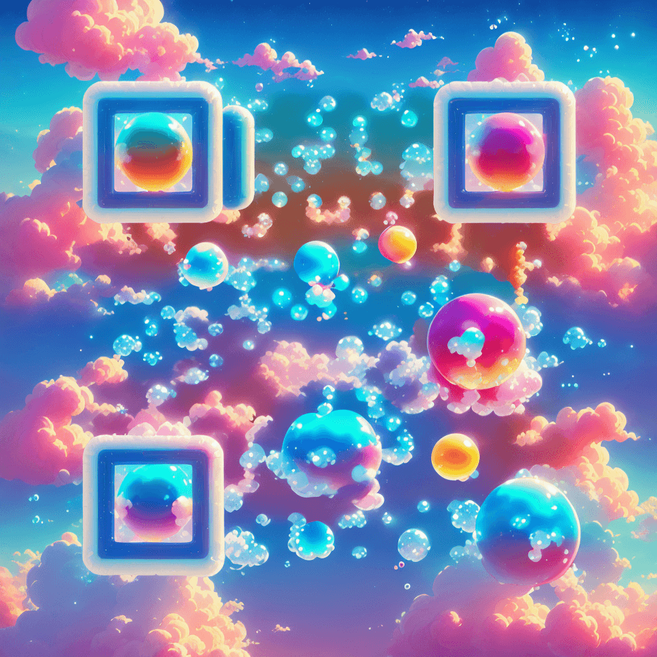 A Magical QR Code Adventure in the Sky
