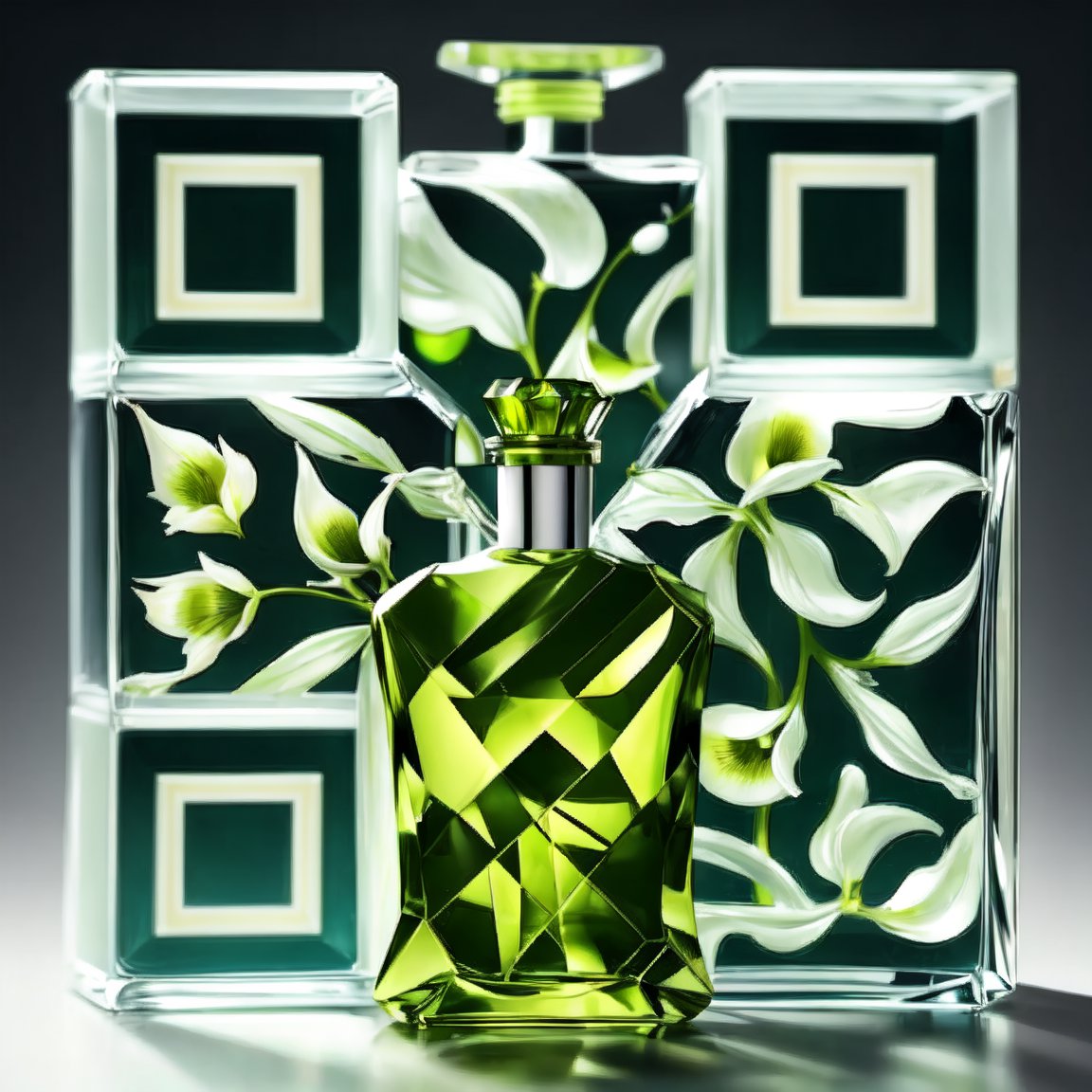Floral Perfume QR Code