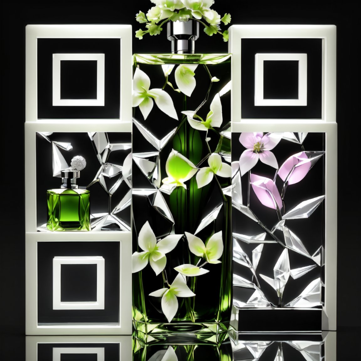 Floral Perfume QR Code