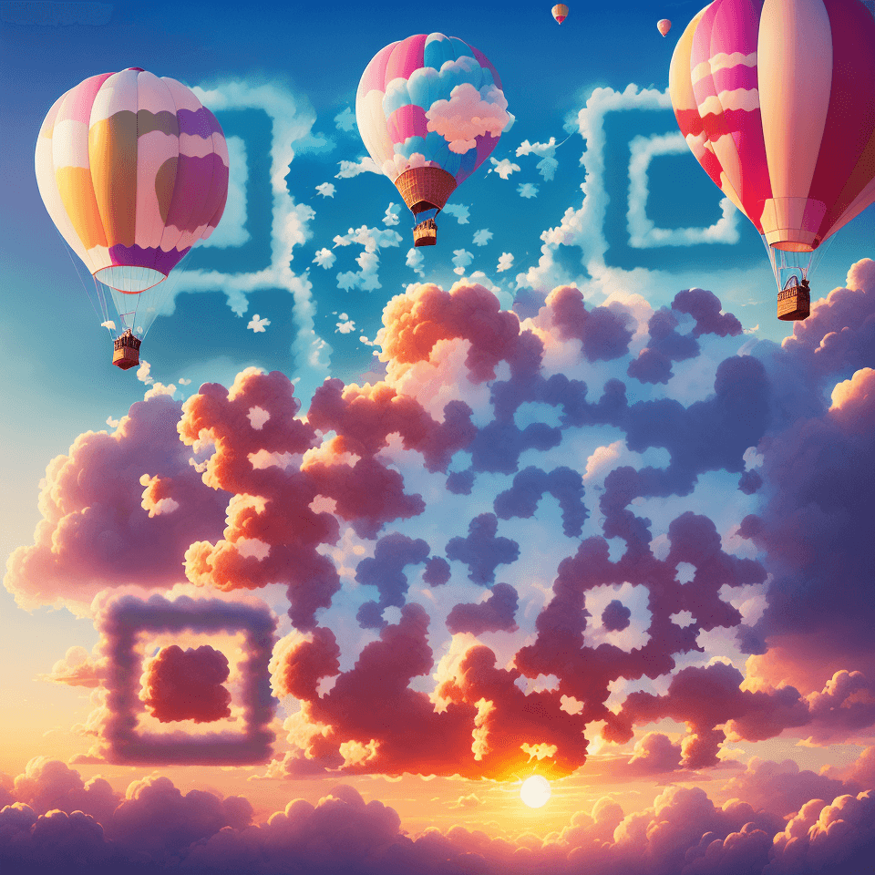 Air Balloon QR code