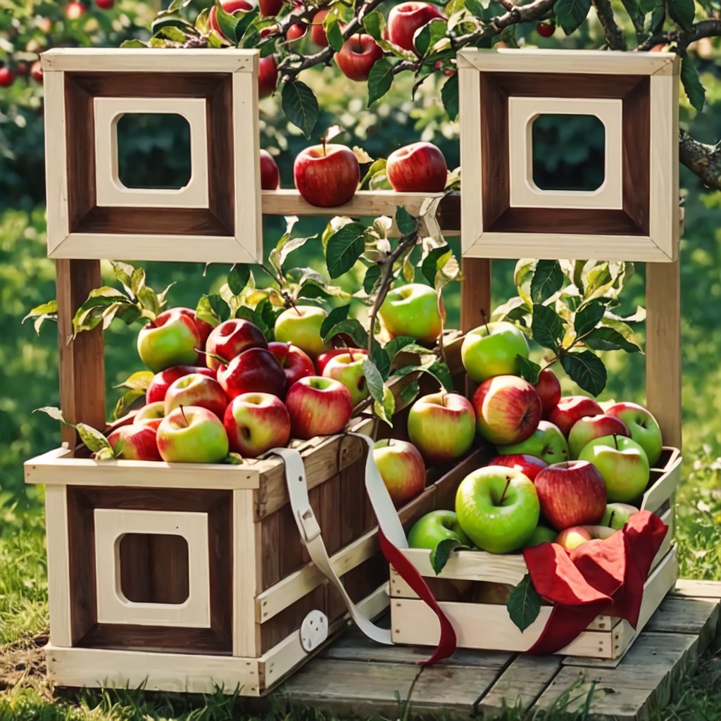 Nature-Inspired Apple QR Code