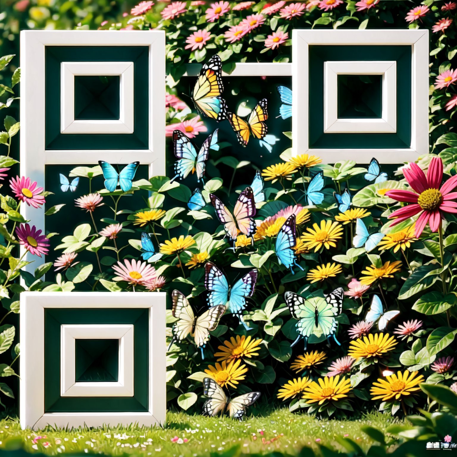Butterfly QR Code