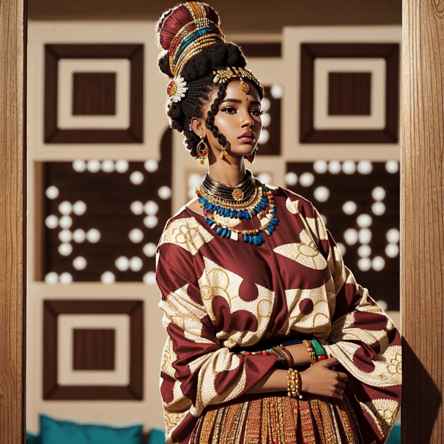 A Fusion of  African Tradition and Technology