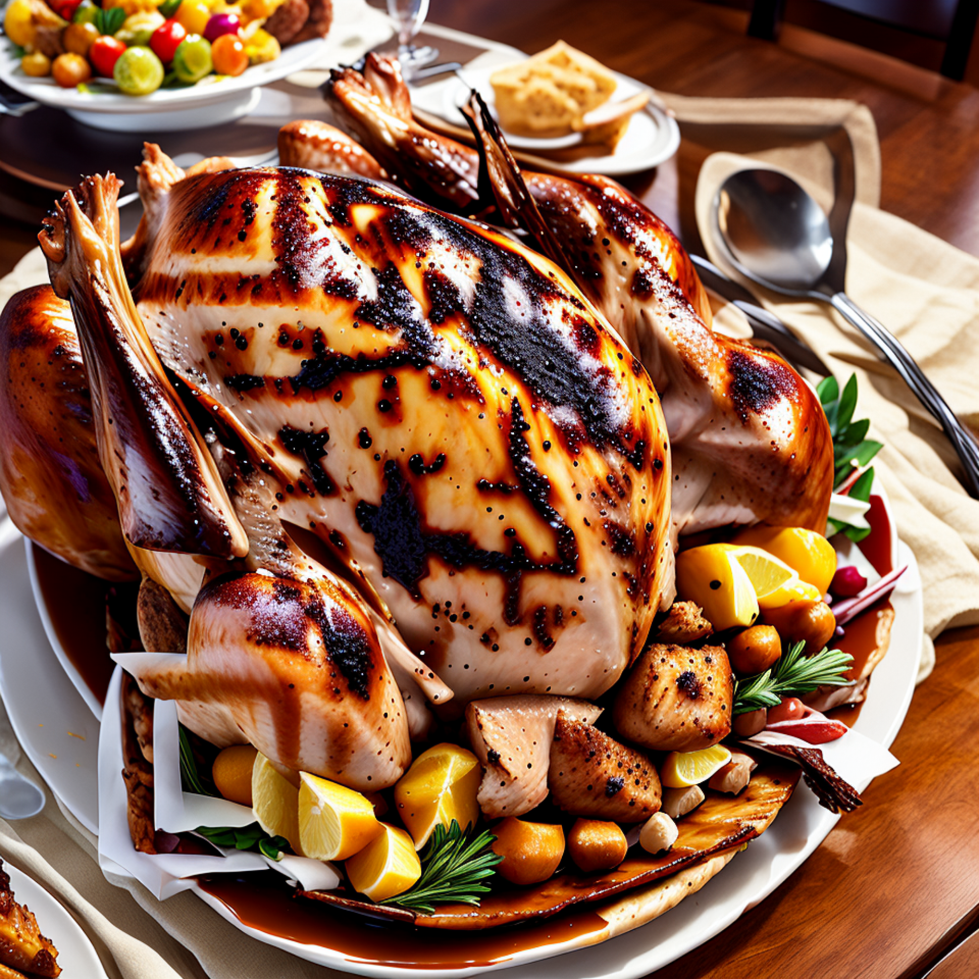 Roast Chicken - Turkey QR code