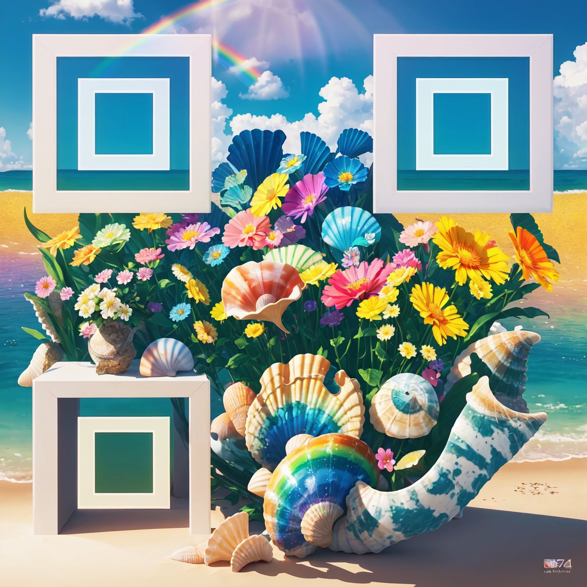 Seaside Dreams QR Code