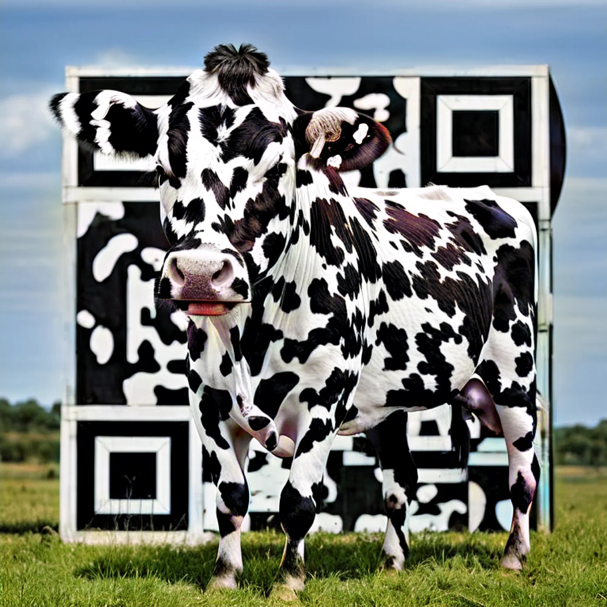 Cow QR Code 