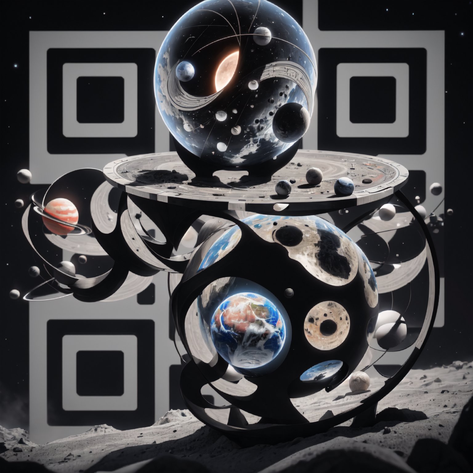 Cosmic QR Code