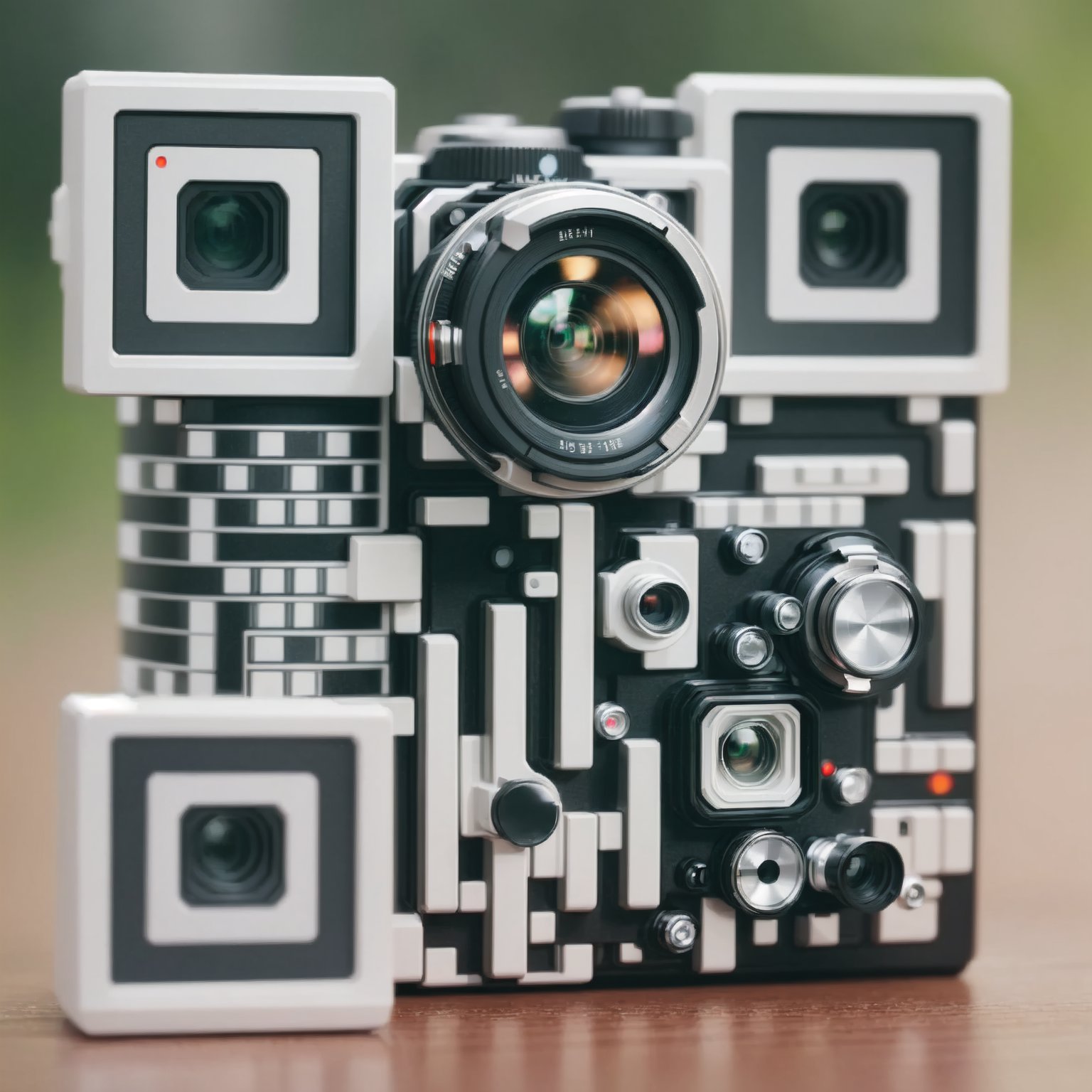 Camera Lens QR Codes