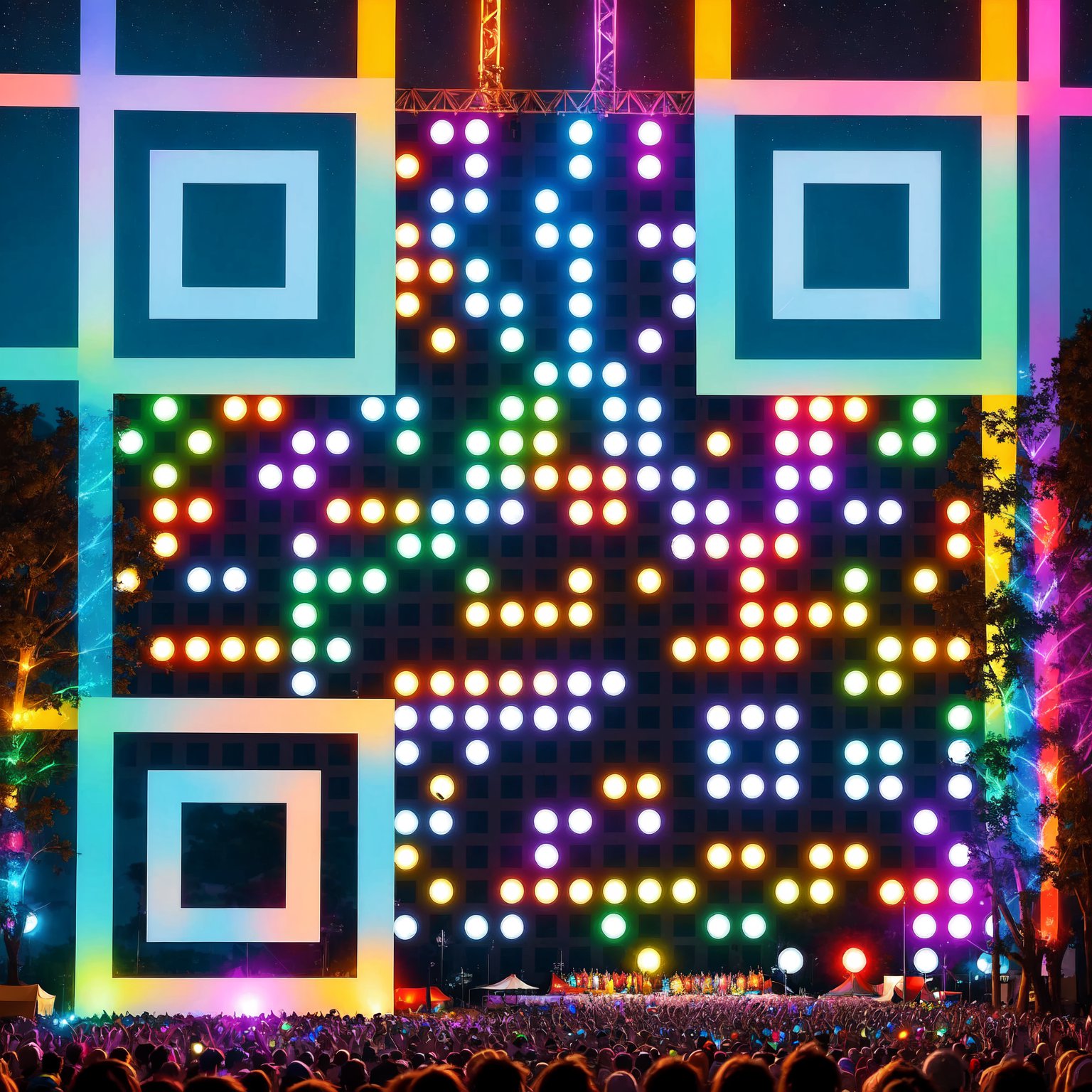Festival Stage QR Code