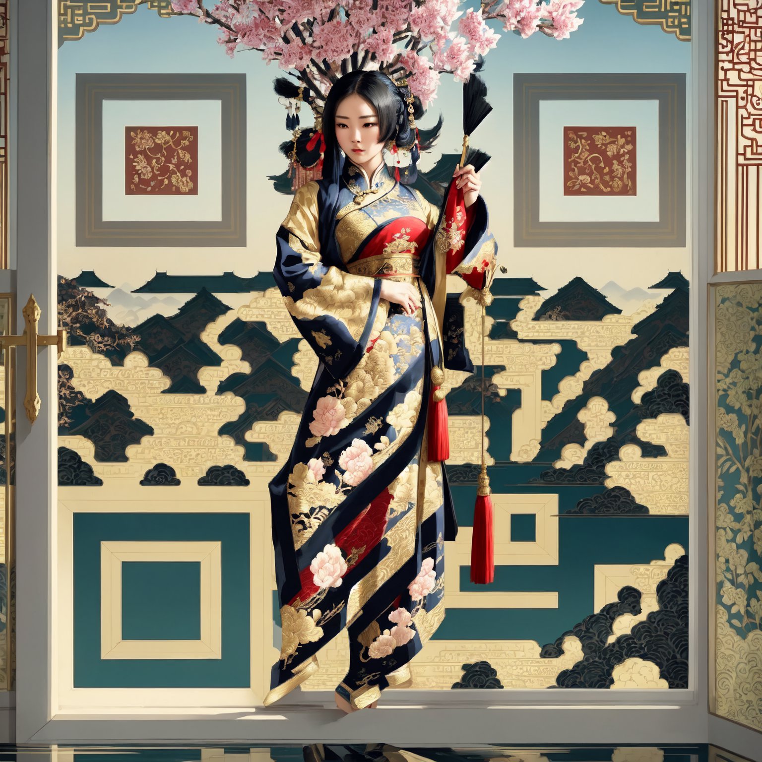 Majestic Chinese Art QR code