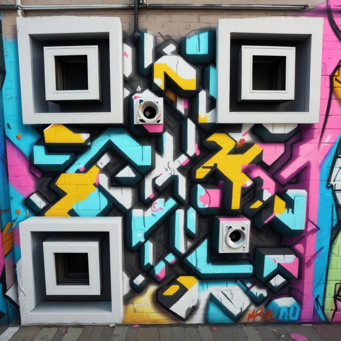 Street Art Graffiti Codes