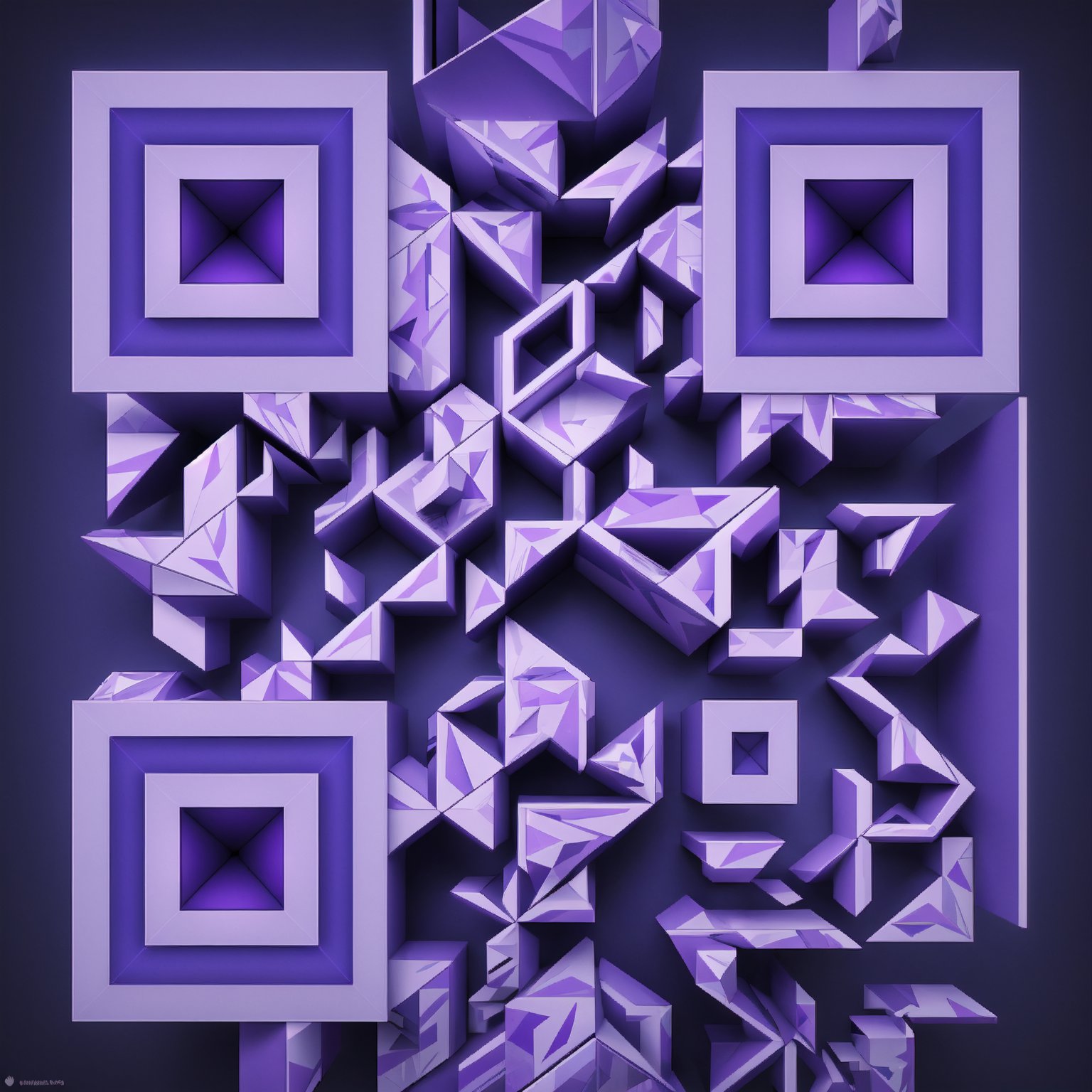Geometric QR Code