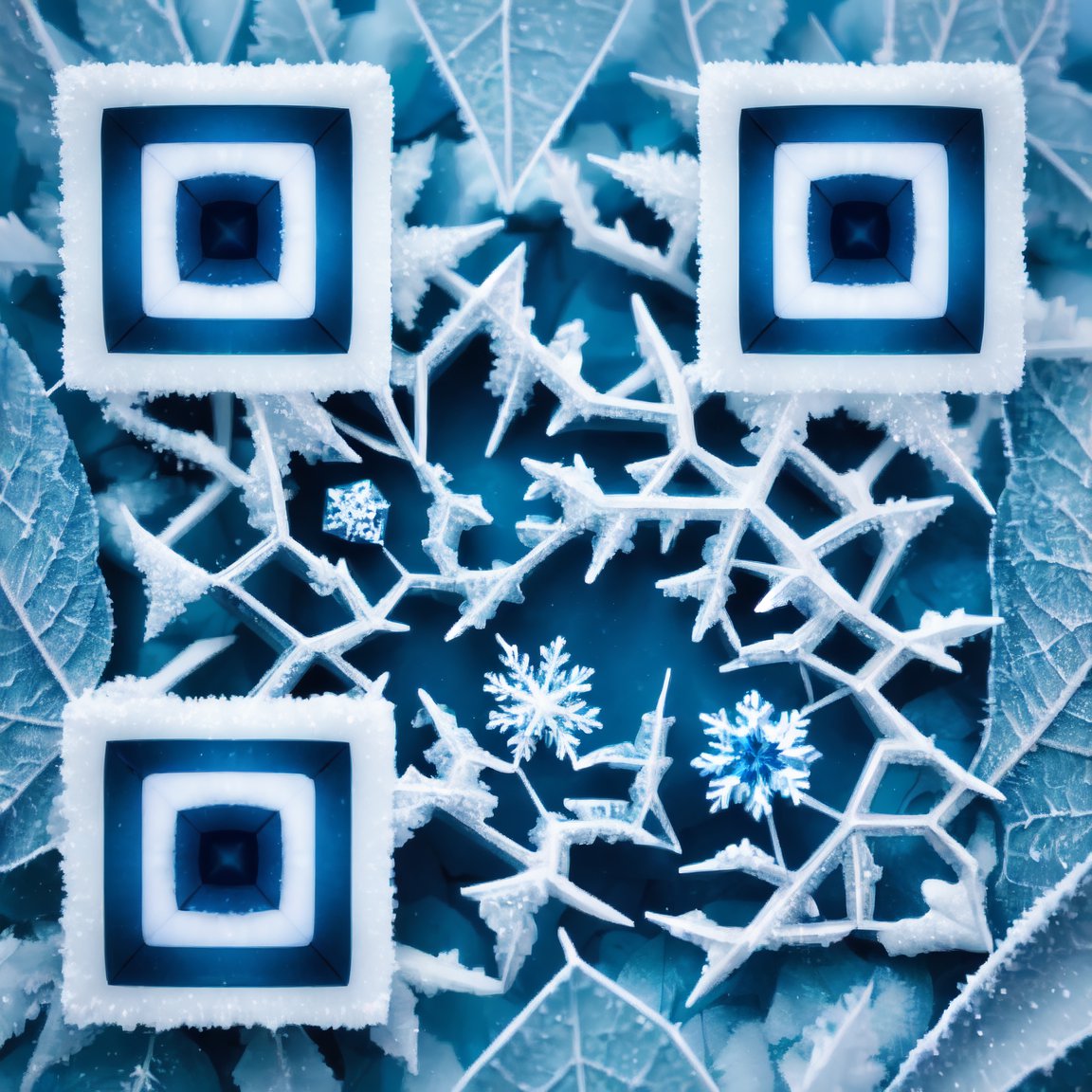 Frozen Frost QR Code