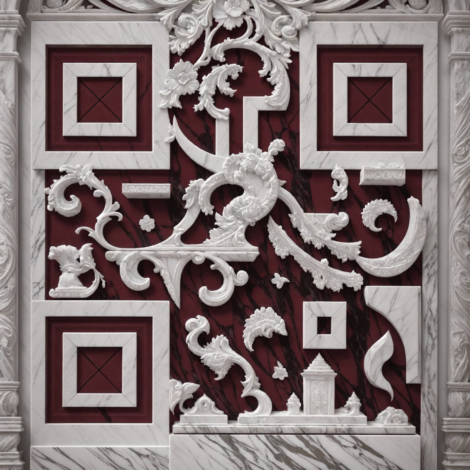  Marble Ornate QR code