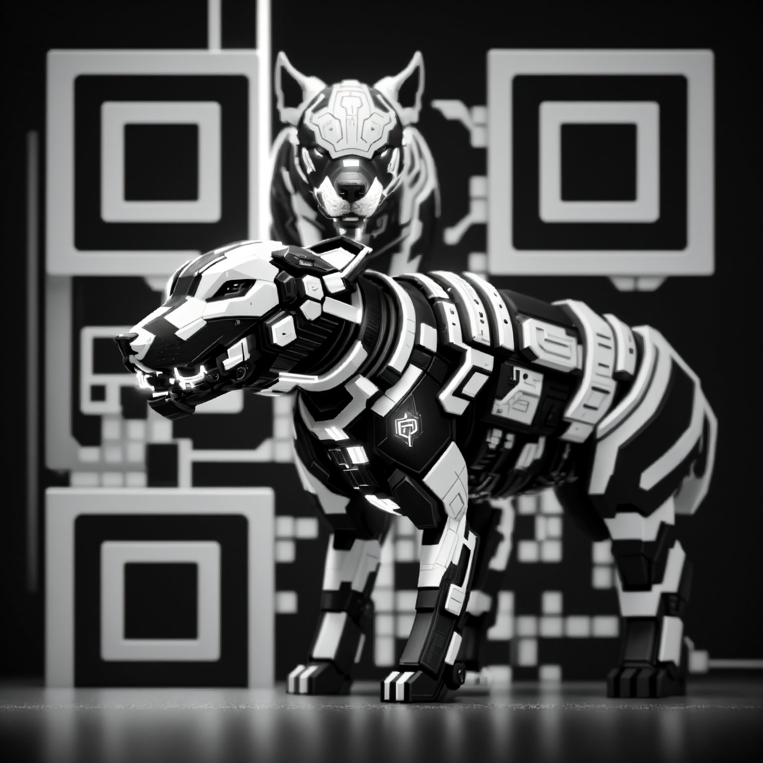 Cyber Hound – Octane QR Art