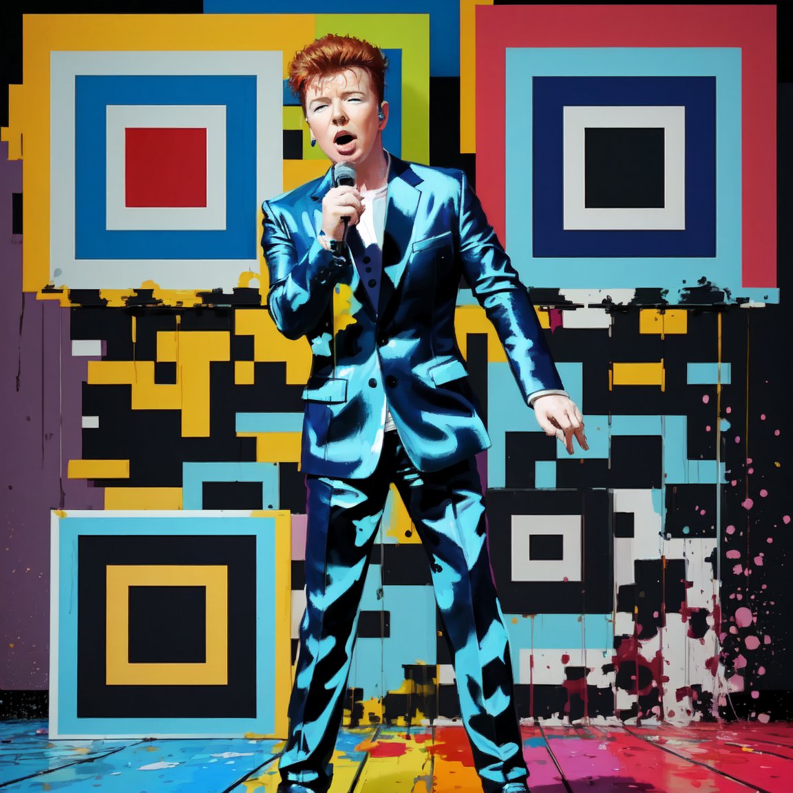 Never Gonna Scan You Down – The Rickroll QR Code Art