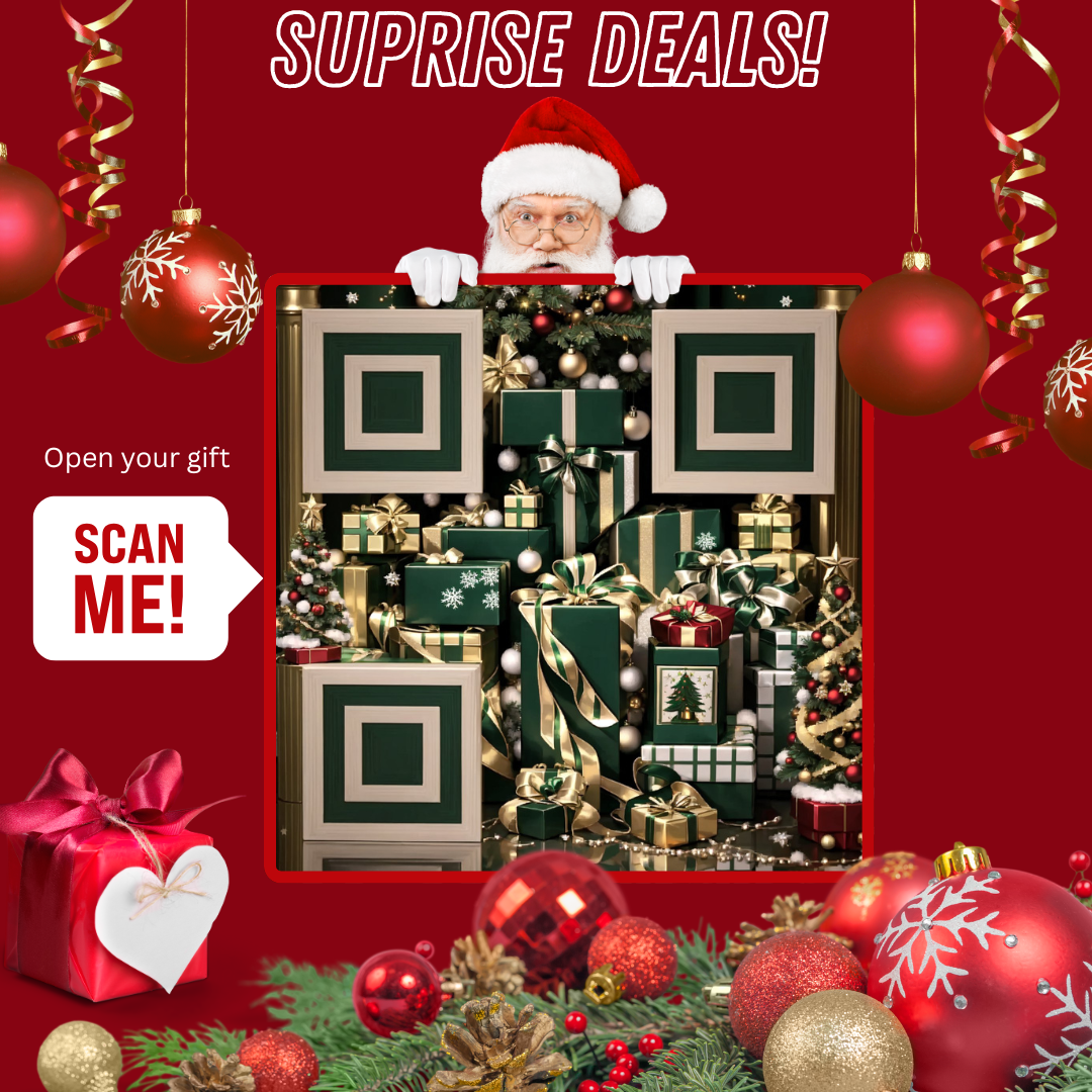 Christmas Holiday Gift QR Code
