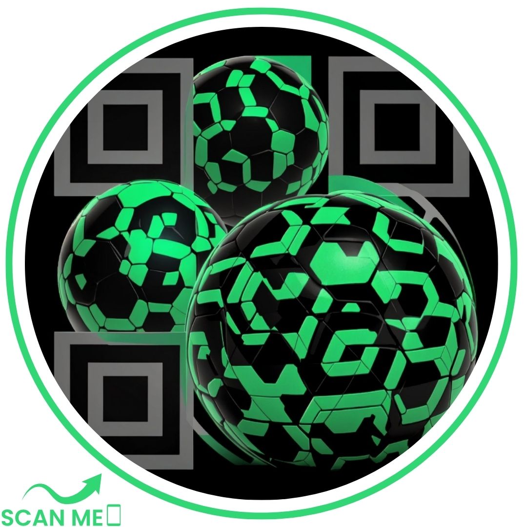 Soccer QR Code Hoodie – Scan & Play!