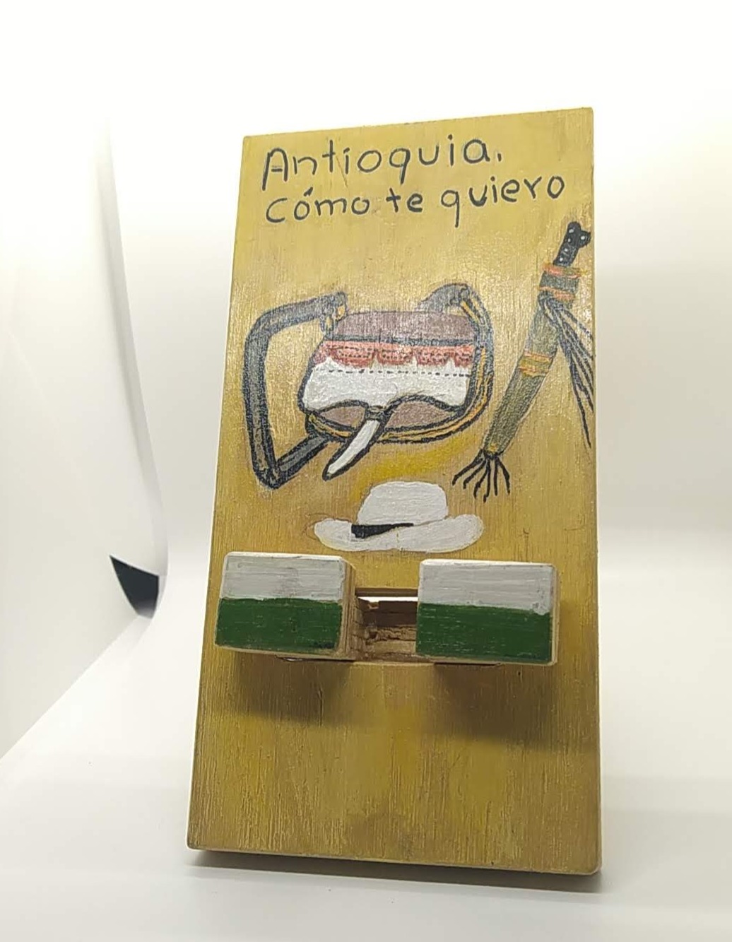 Porta celular pintado