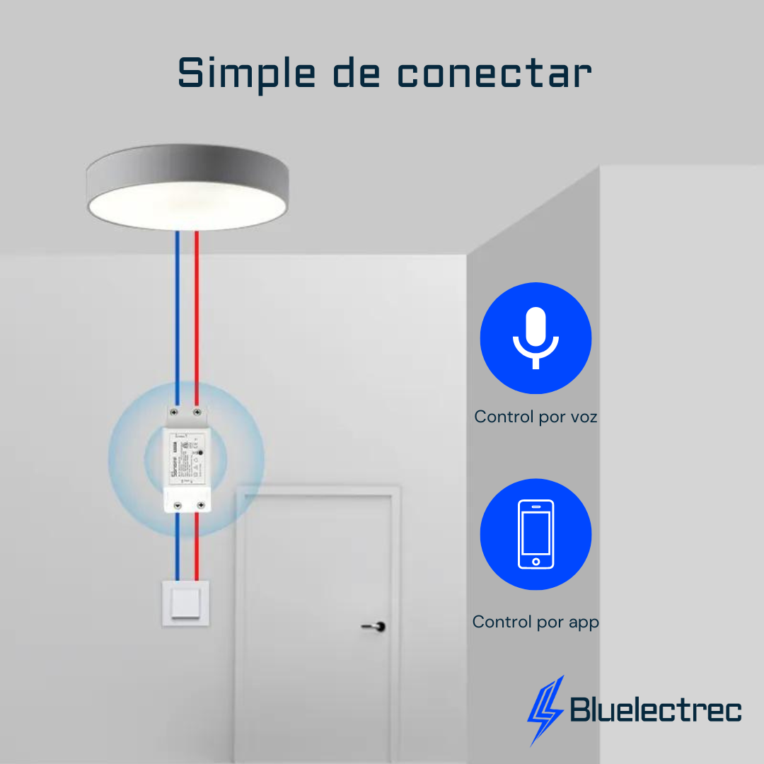 Interruptor inteligente Wi-Fi - SONOFF BasicR2
