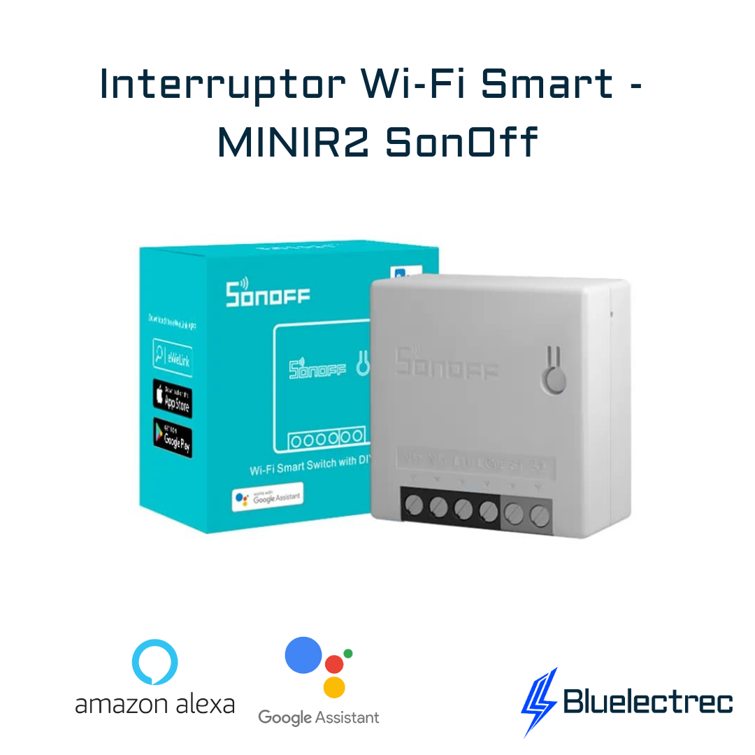 Interruptor inteligente bidireccional Wi-Fi - SONOFF MiniR2