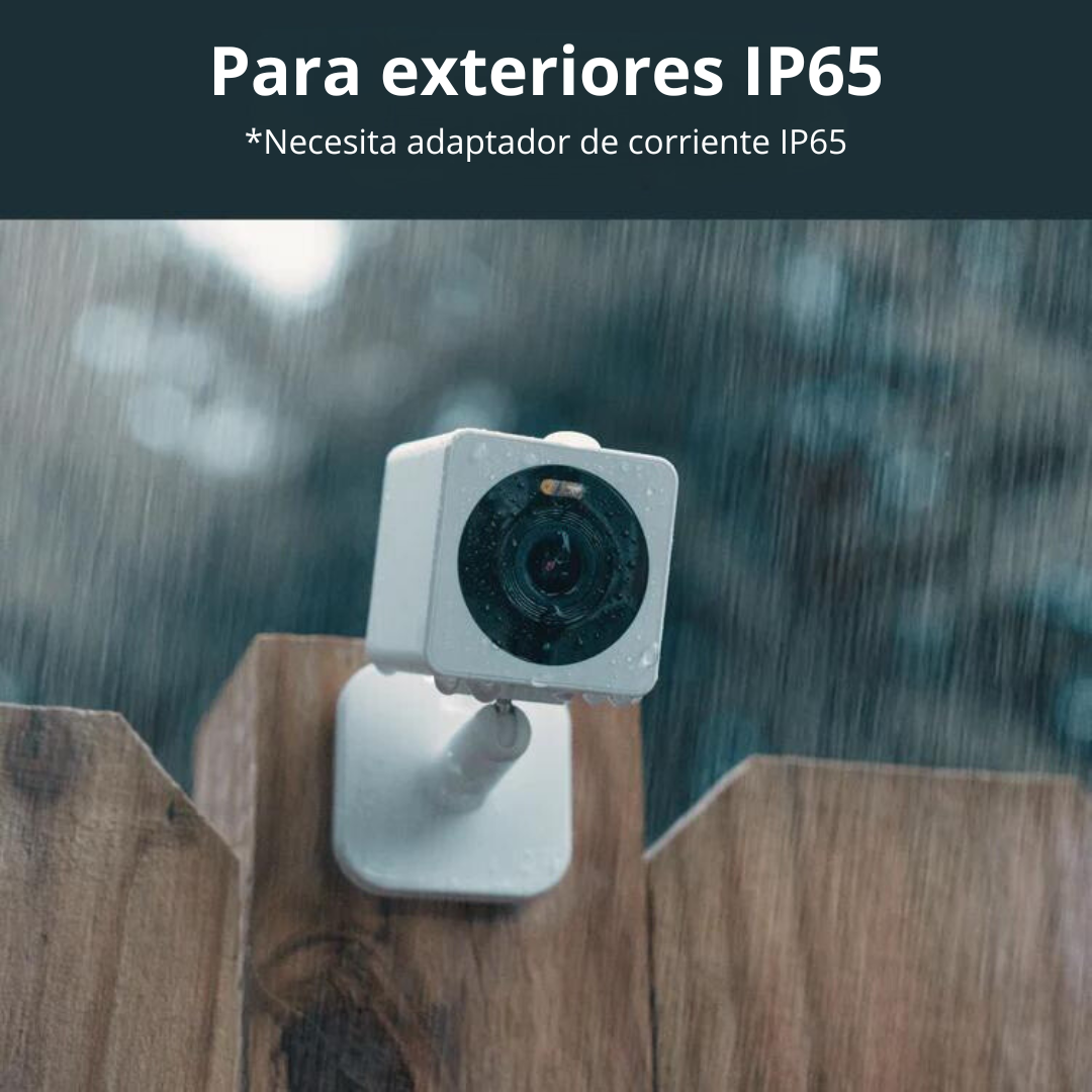 Cámara de seguridad Wifi IP65 con sirena y foco - Wyze Cam OG