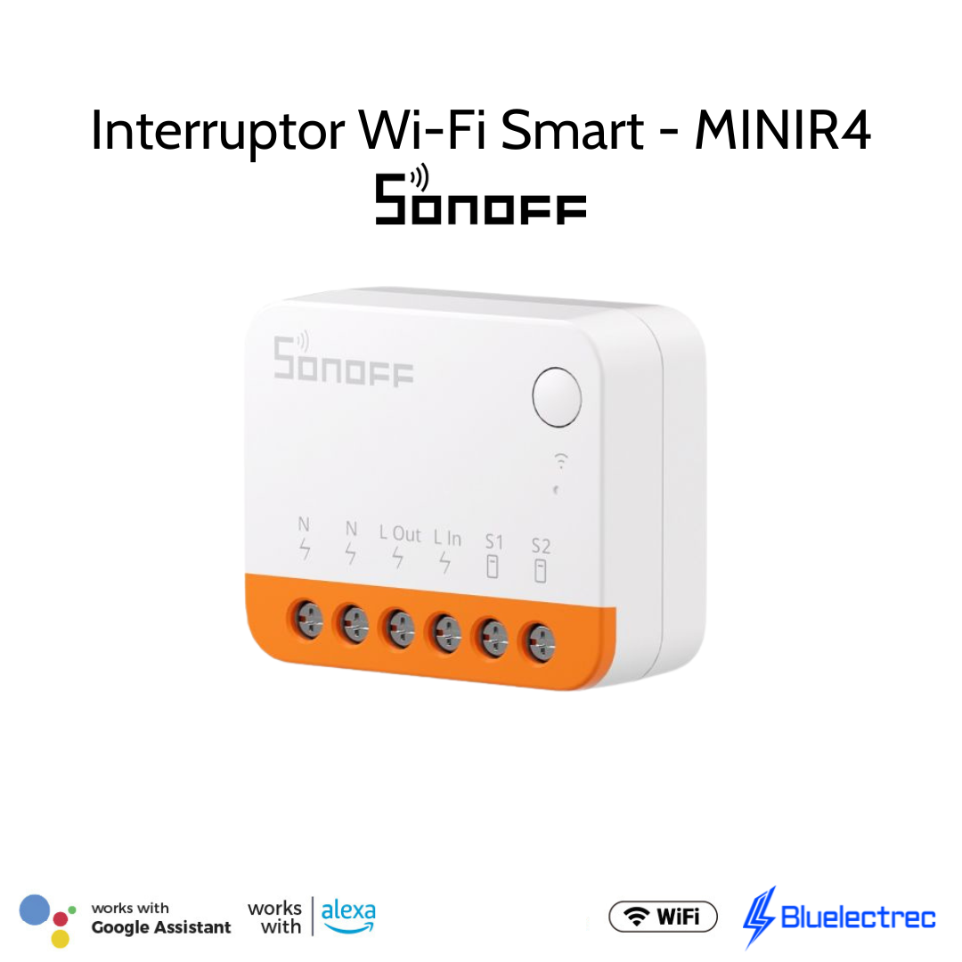 Interruptor inteligente bidireccional Wi-Fi - SONOFF MiniR4