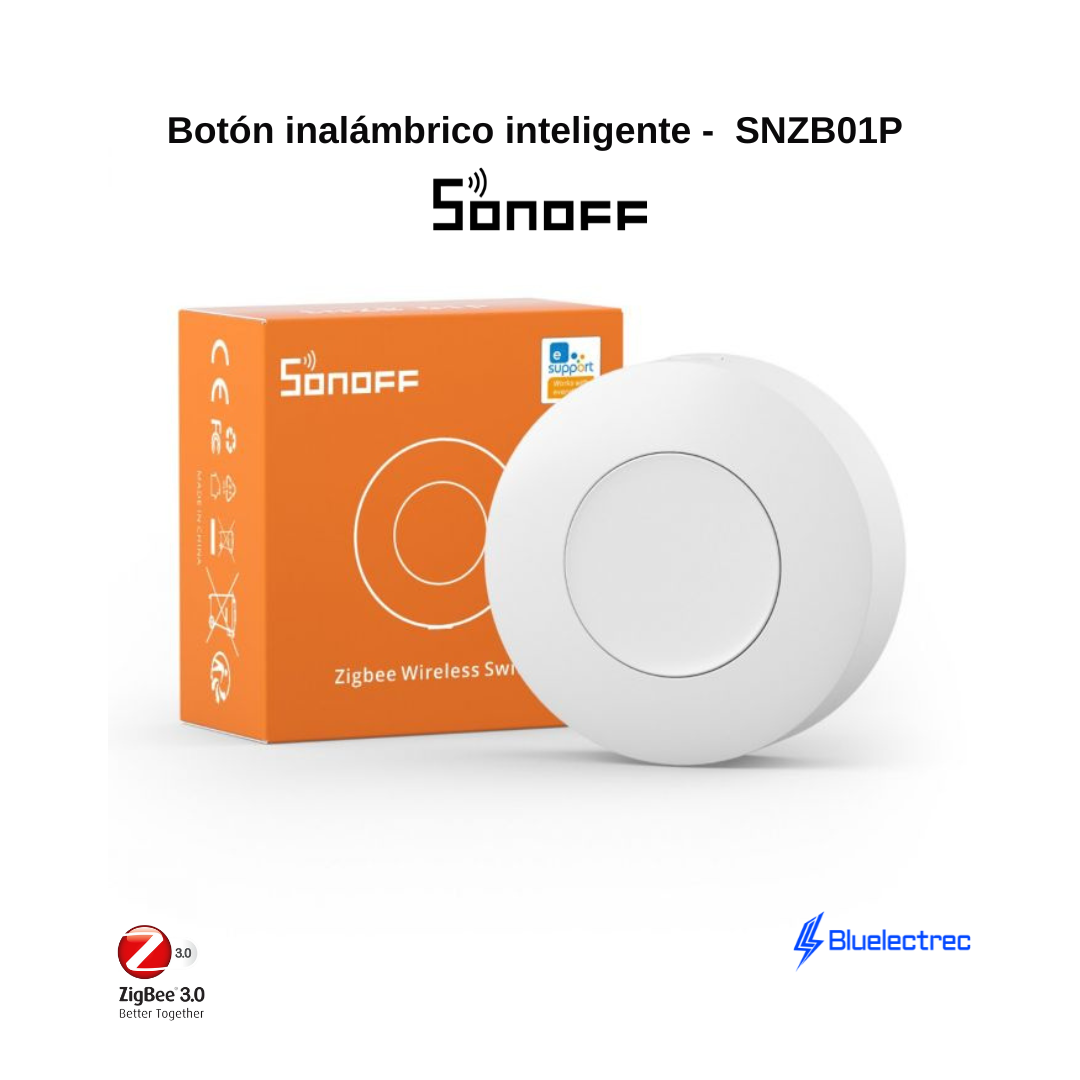 Botón inalámbrico inteligente -  SNZB01P SONOFF