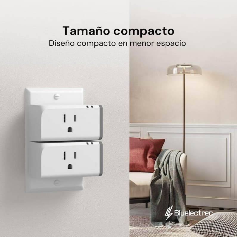 Enchufe inteligente Wi-Fi compatible con Alexa y Googles- SONOFF