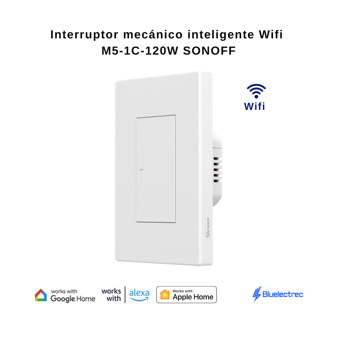 Interruptor mecánico inteligente Wifi Matter SONOFF