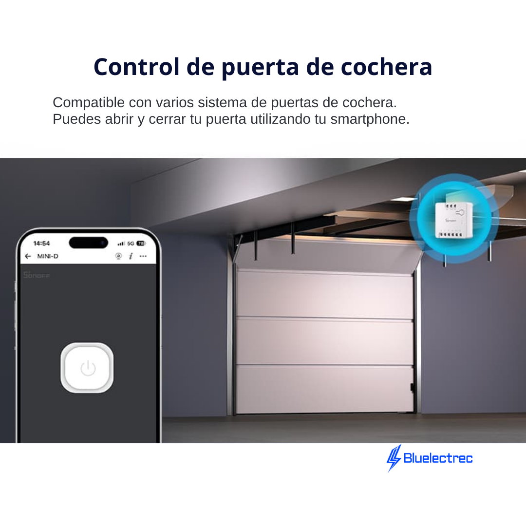 Interruptor inteligente de contacto seco - MINI-D SONOFF