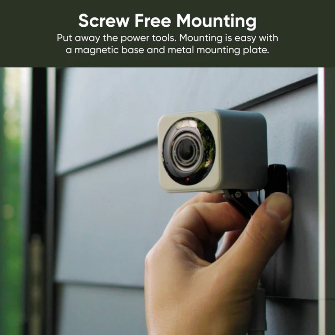 Cámara de seguridad Wifi 2.5K HD IP65 con sirena y foco - Wyze Cam v4