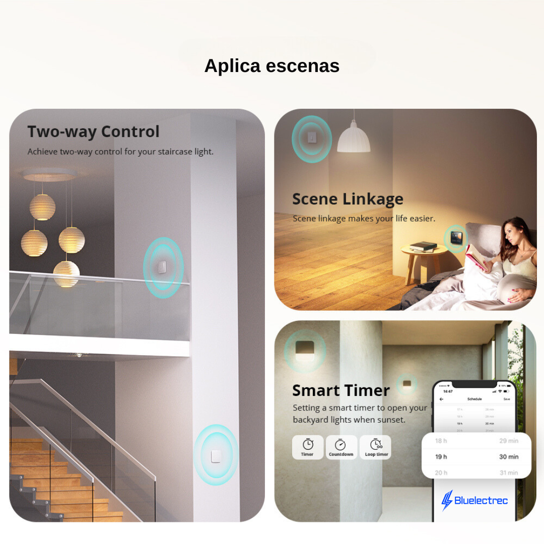 Interruptor de luz inteligente (No necesita Neutro) - ZBMINIL2 SONOFF