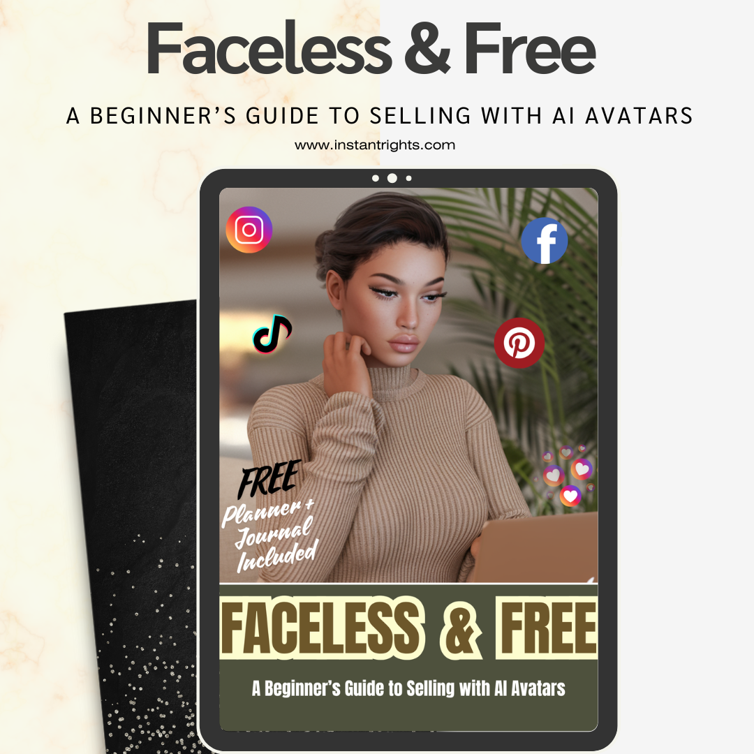 Faceless & Free: A Beginner’s Guide to Selling with AI Avatars