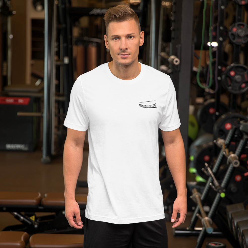 Camiseta LLAÜT con bordado BLANCO