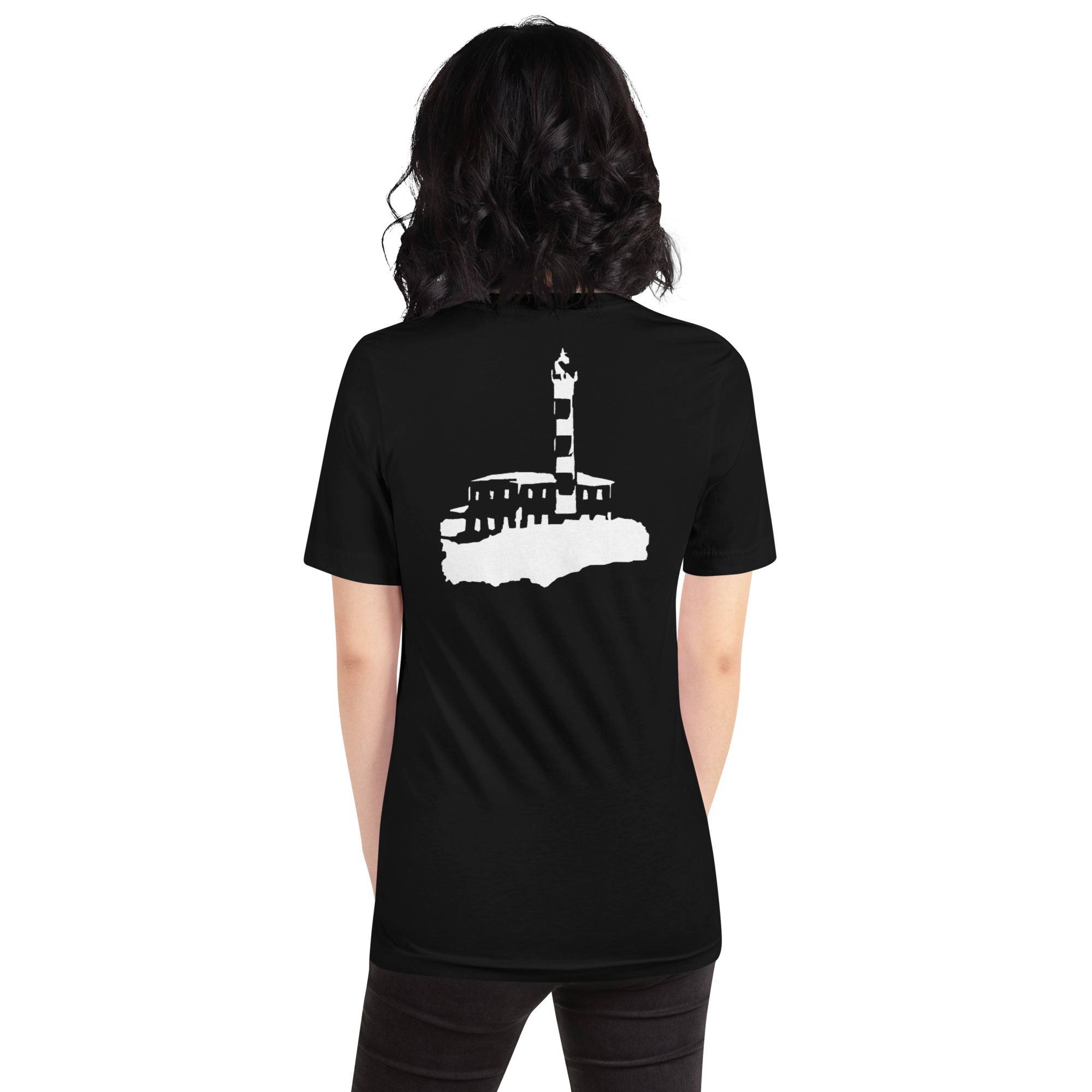 Camiseta FAR Portocolom con bordado NEGRO