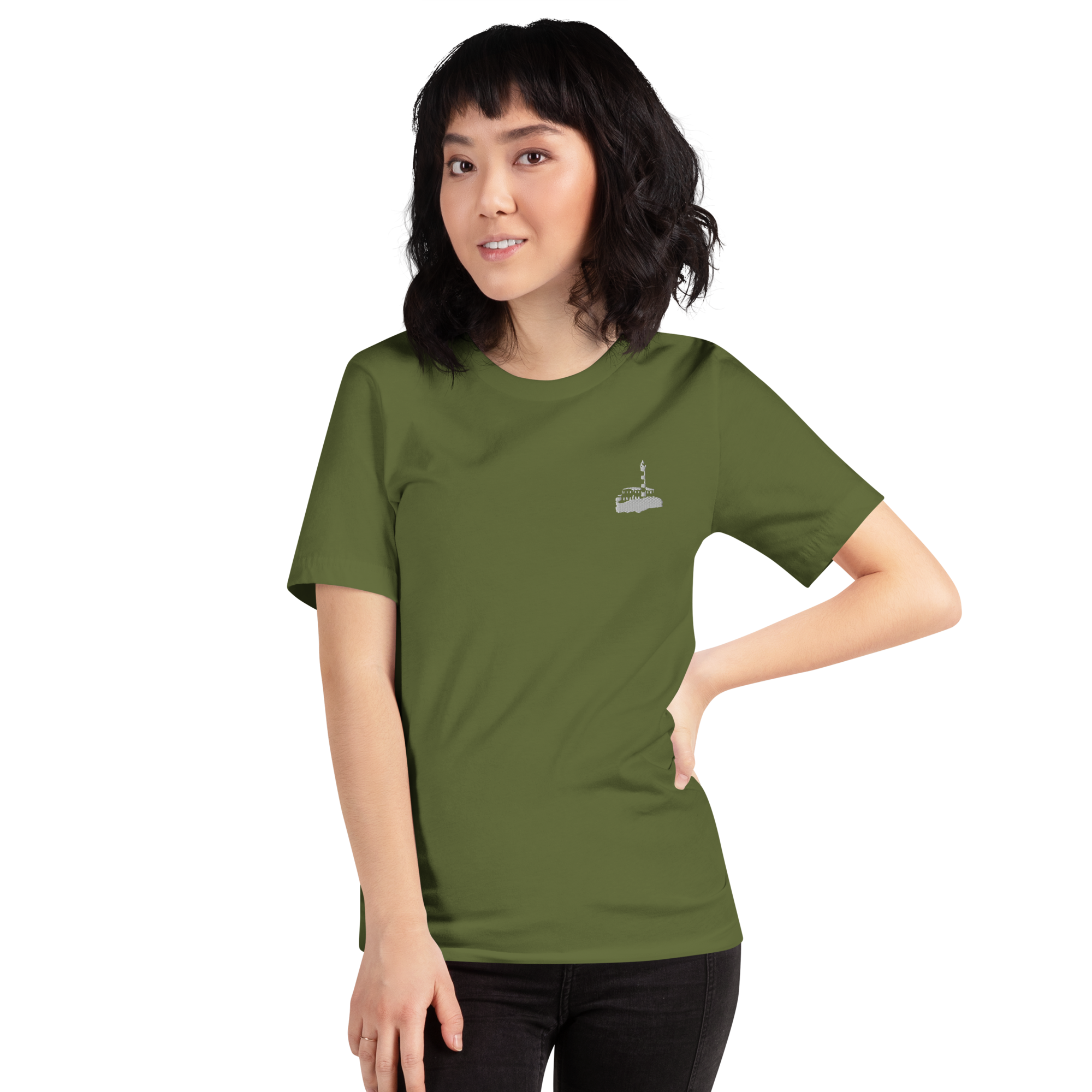 Camiseta FAR Portocolom con bordado CAQUI
