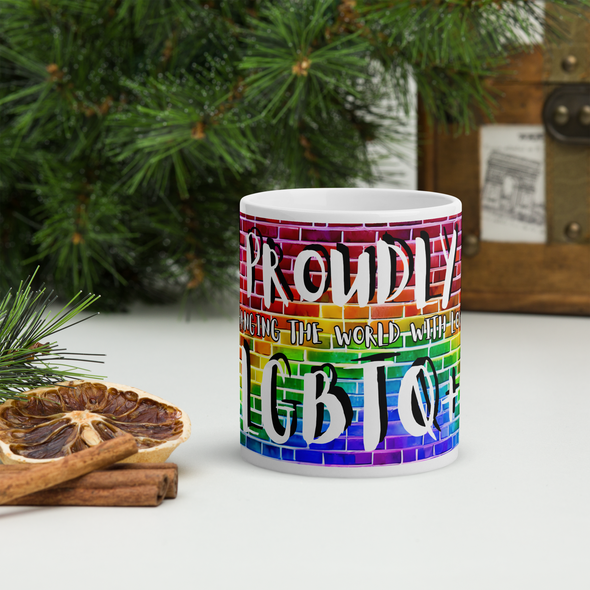 Taza LGBTQ+ english mediana