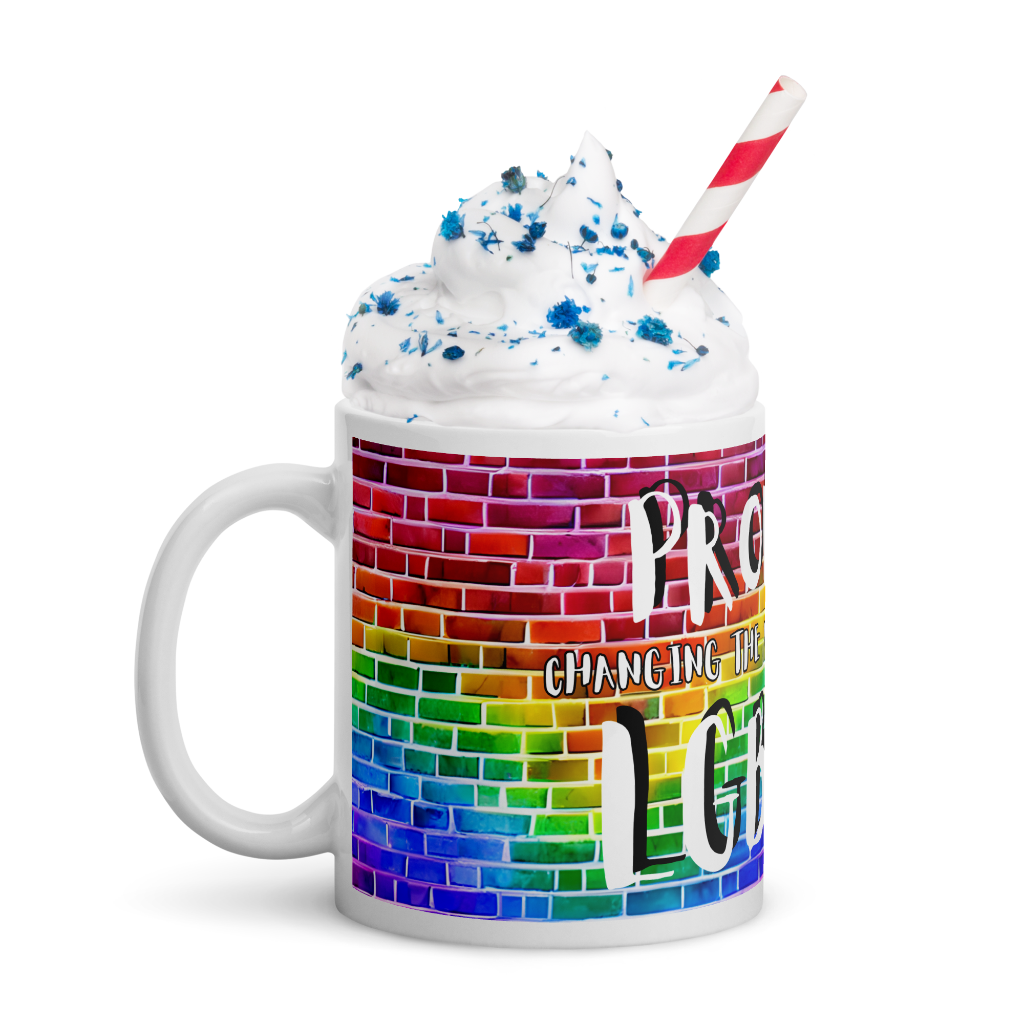 Taza LGBTQ+ english mediana