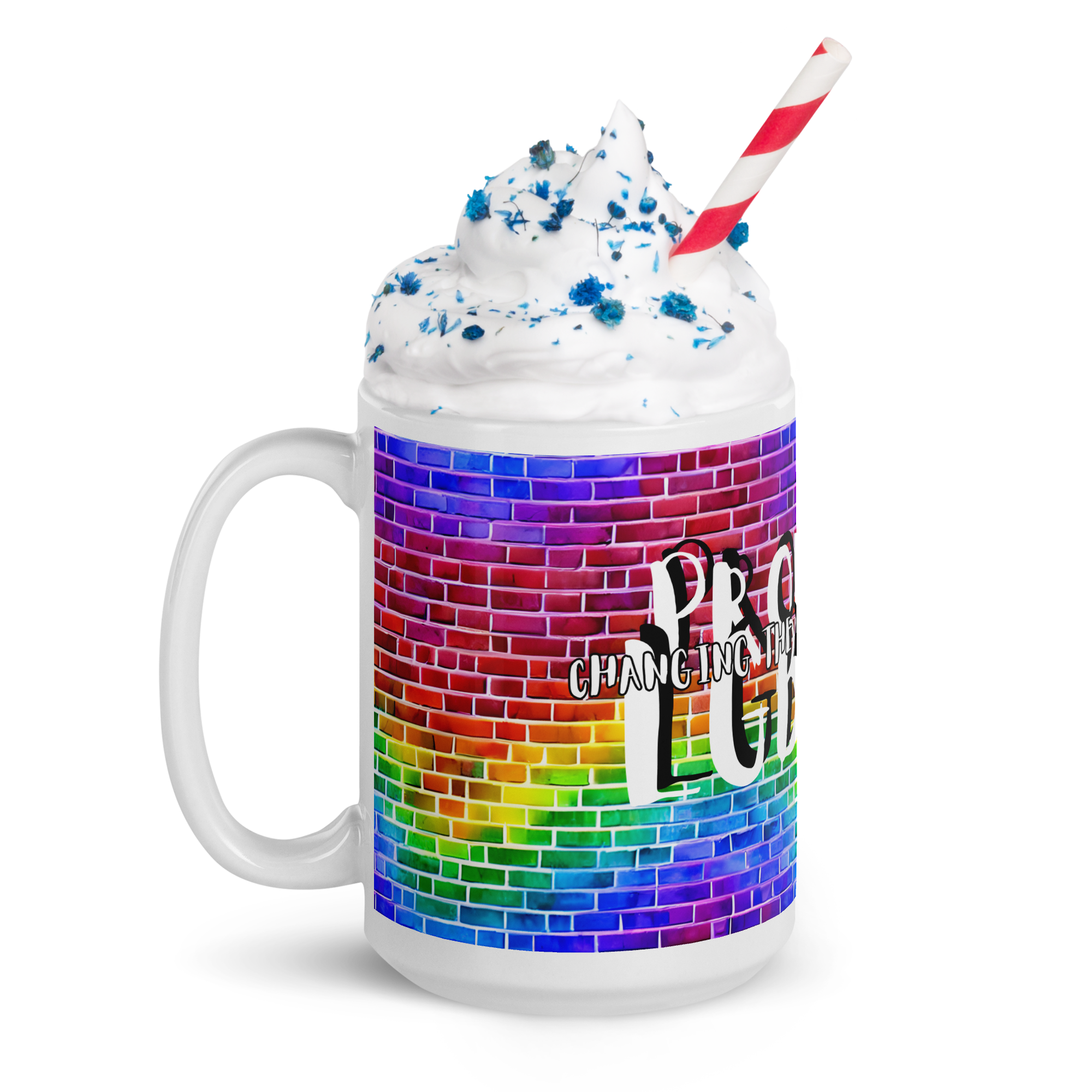Taza LGBTQ+ english grande