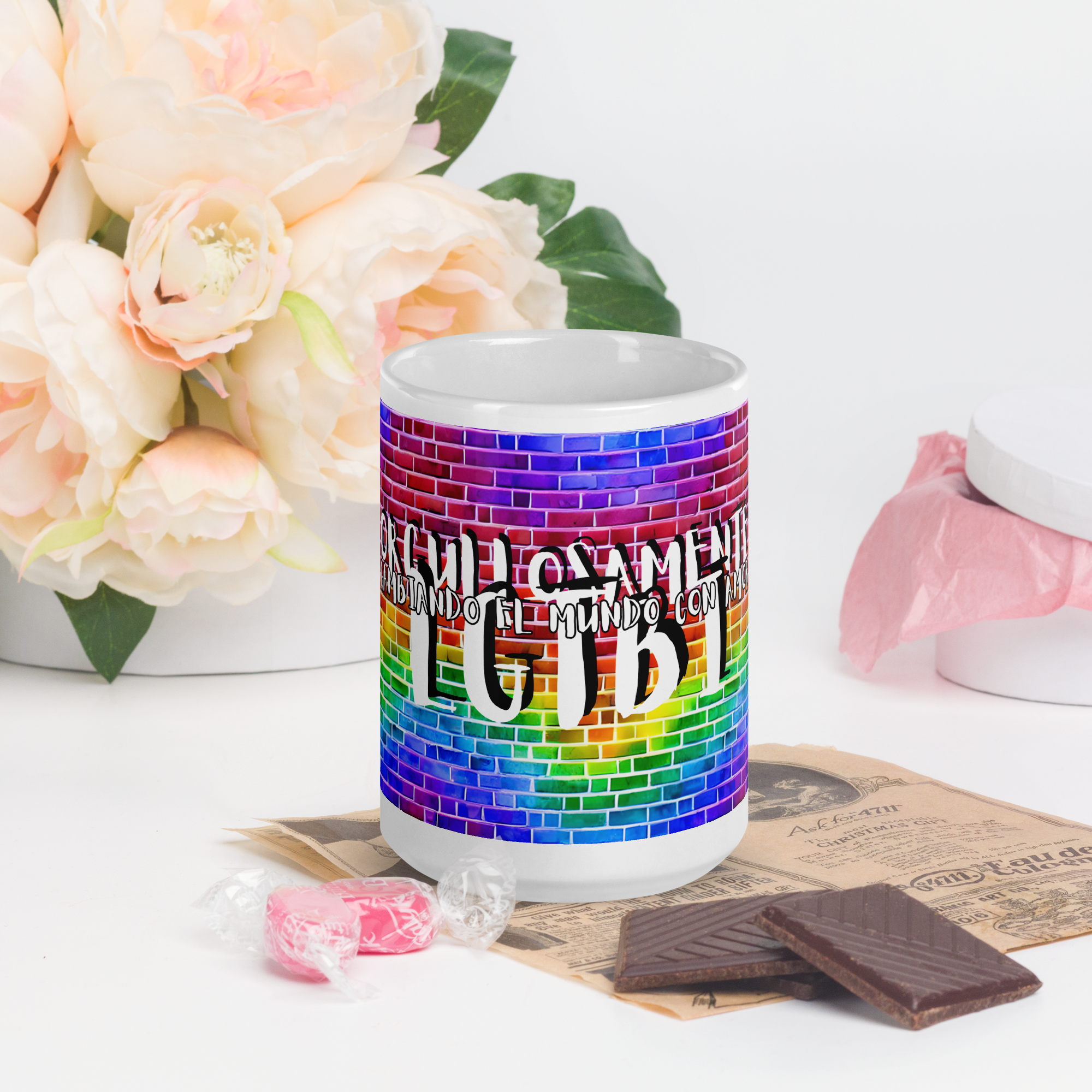 Taza LGTBI castellano GRANDE