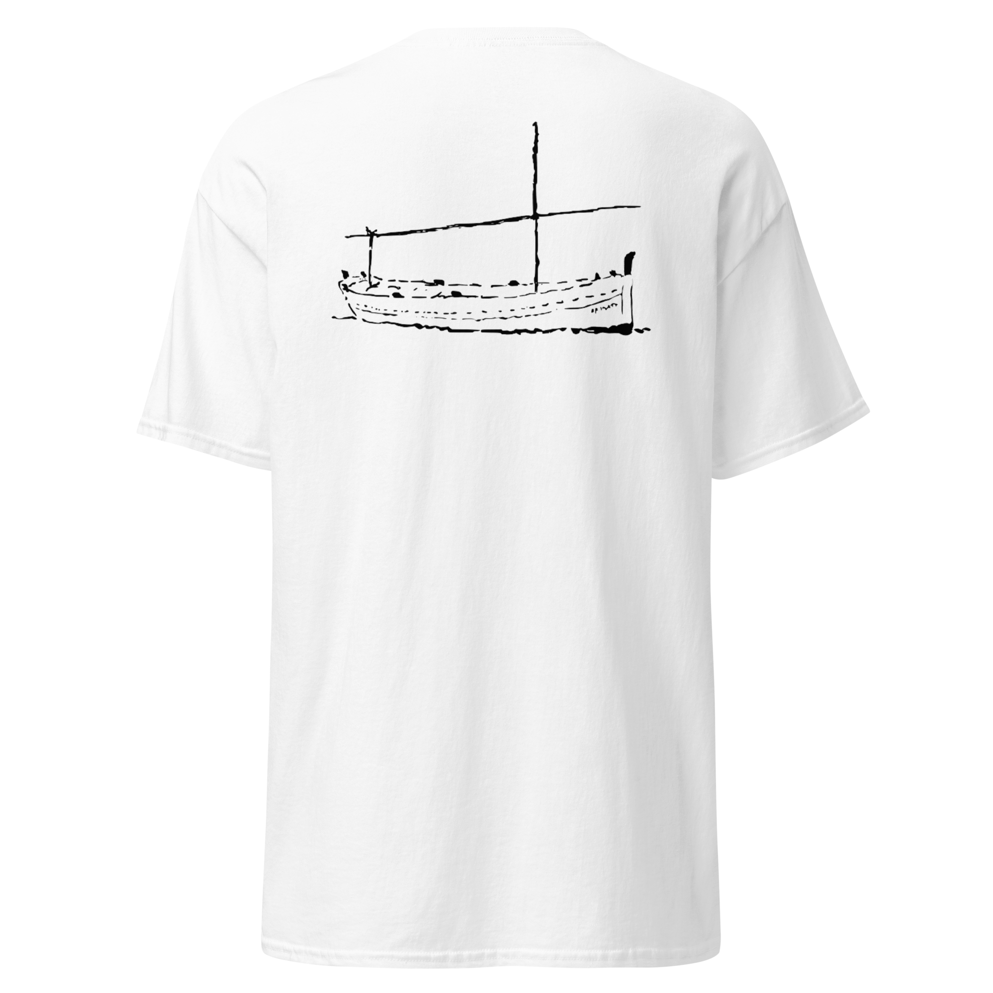Camiseta LLAÜT Unisex BLANCA