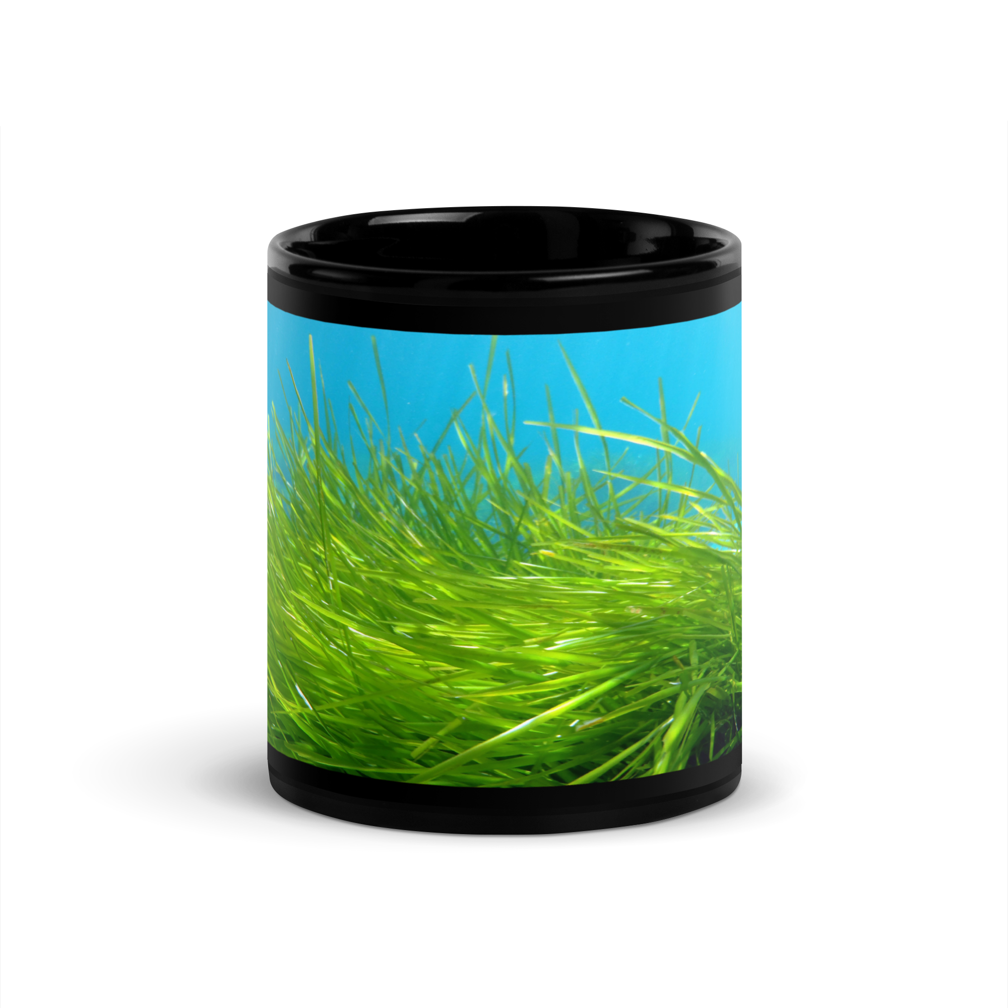 Taza POSIDONIA mediana negra