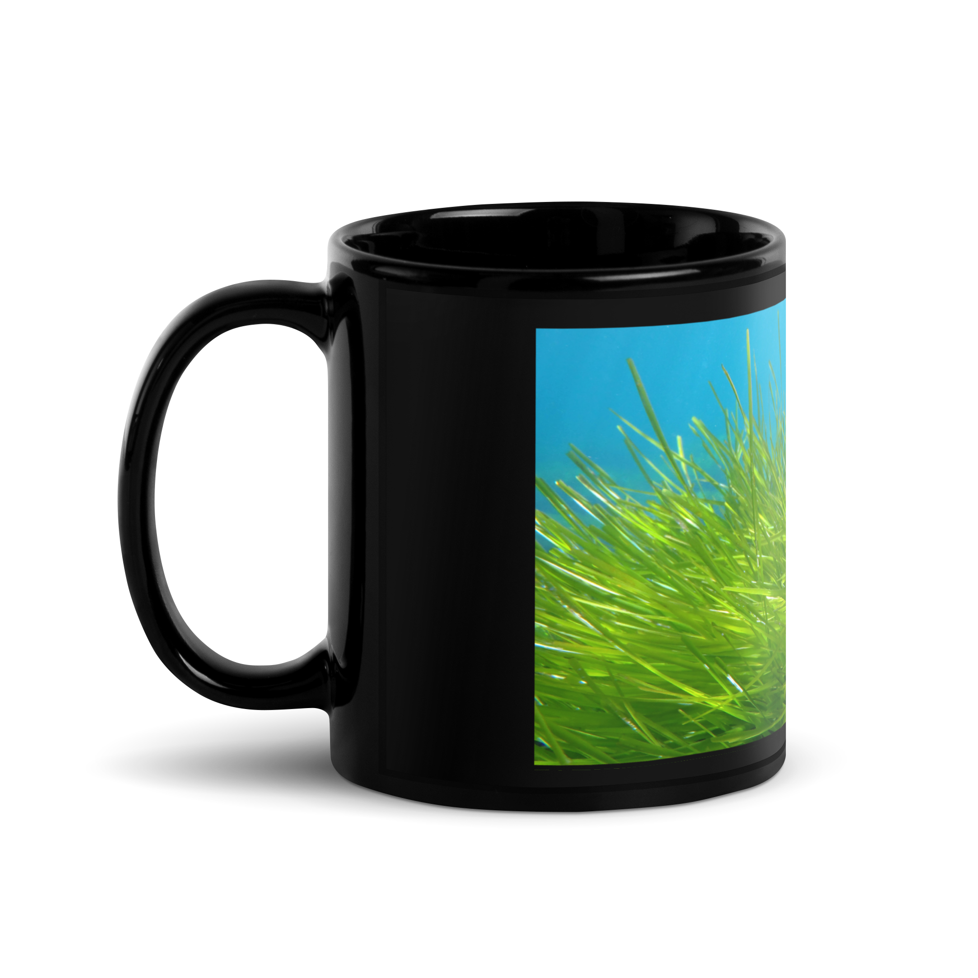 Taza POSIDONIA mediana negra
