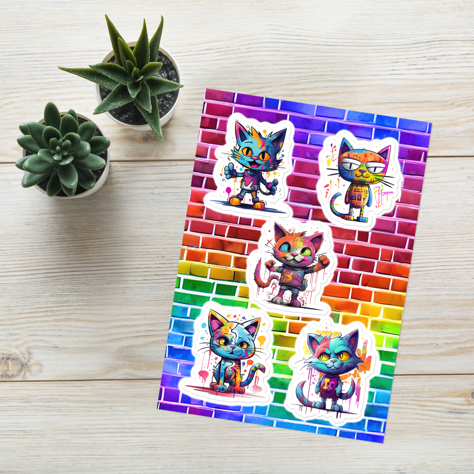 Pegatinas GATOS