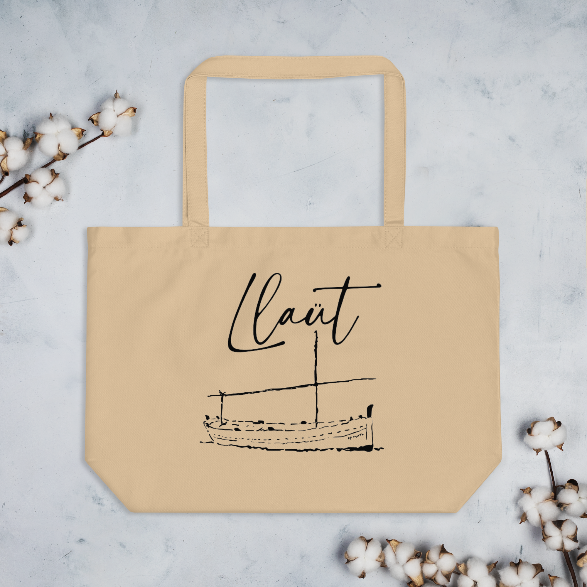 bolsa grande con asas, LLAÜT