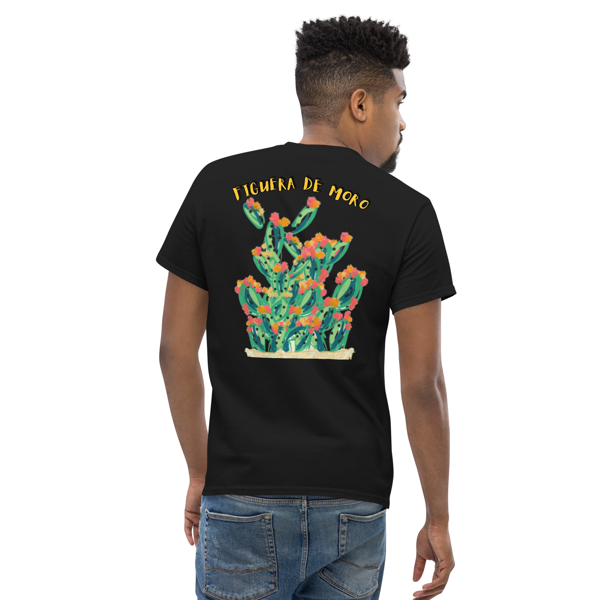 Camiseta FIGUERA de moro, Unisex negra