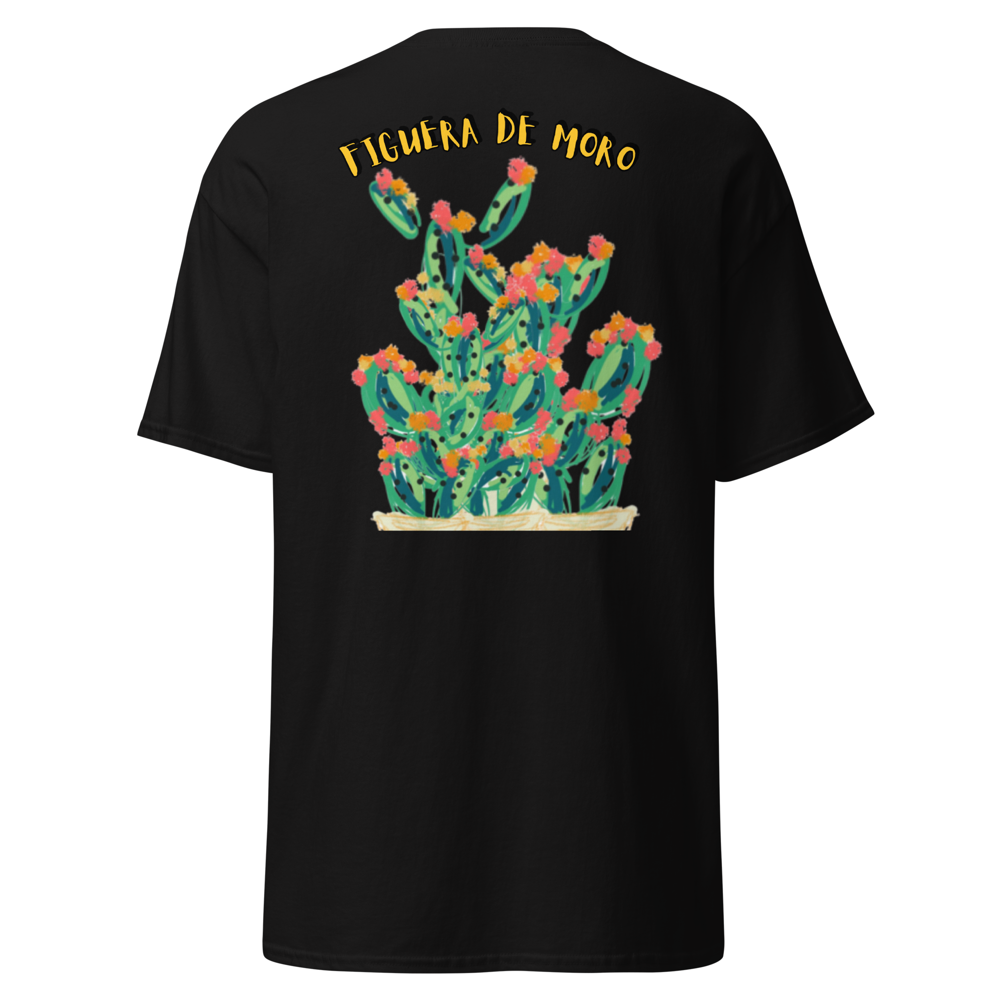 Camiseta FIGUERA de moro, Unisex negra